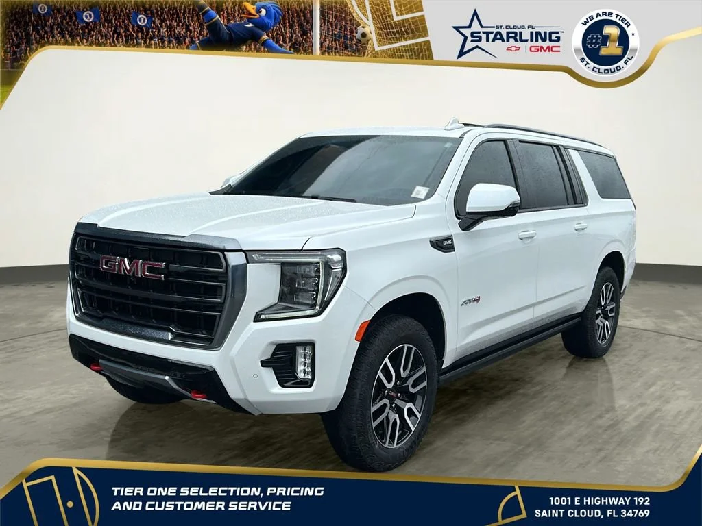 Certified Used 2024 White Frost Tricoat GMC AT4 image 1