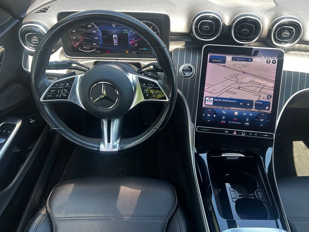Certified Used 2022 Black Mercedes-Benz C 300 image 11