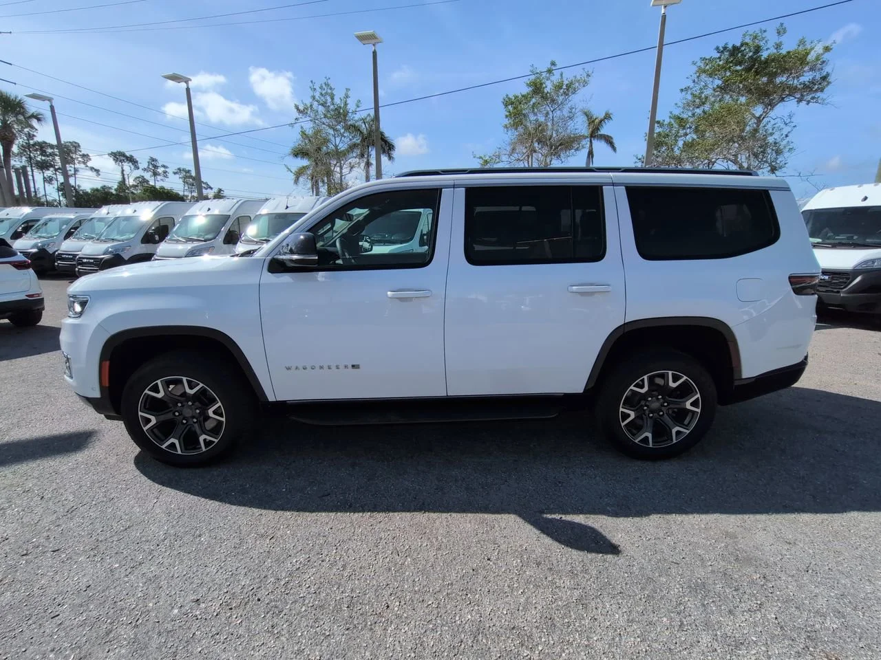 Used 2024 Bright White Clearcoat Jeep Series III image 8