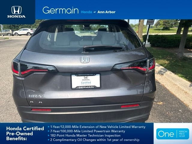 Certified Used 2024 Modern Steel Metallic Honda 5DR AWD LX image 9