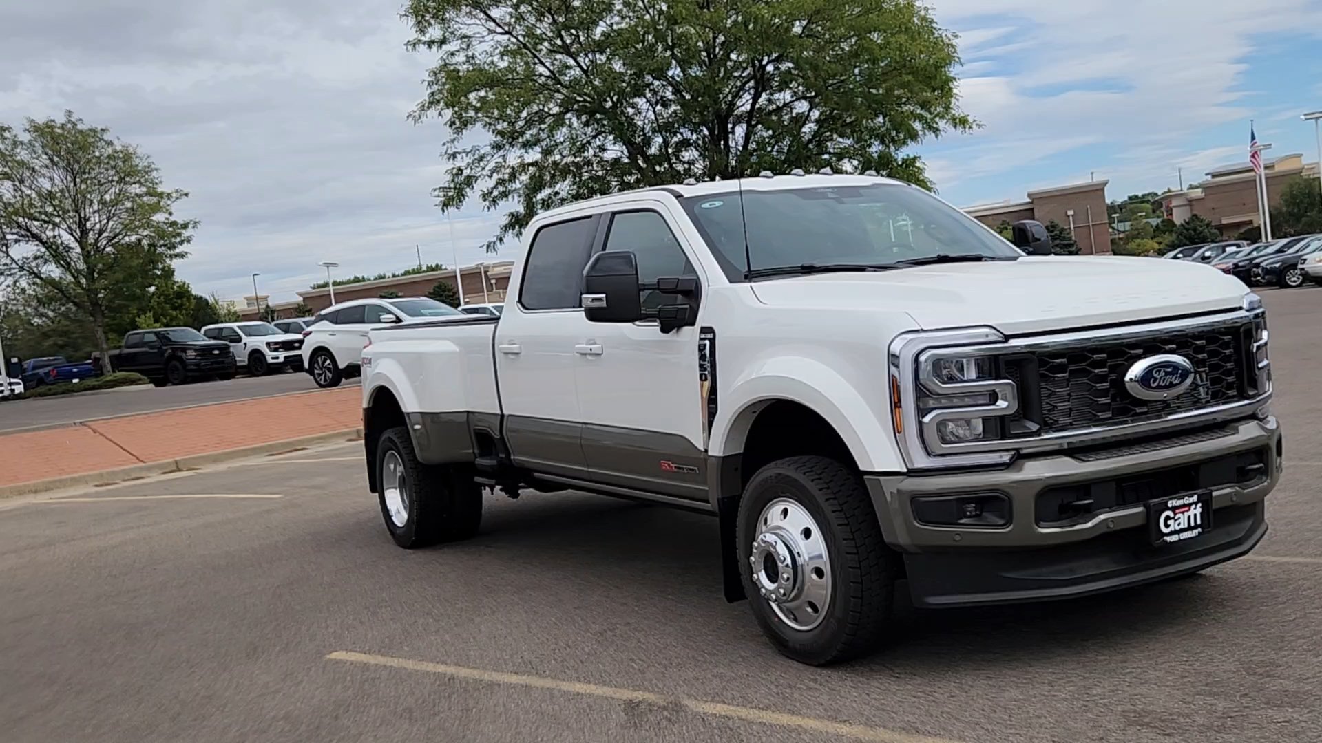New 2026 Star White Metallic Tri-Coat Ford King Ranch image 7