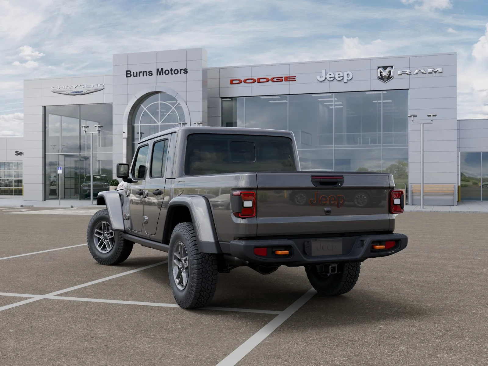 New 2026 Granite Crystal Metallic Clear-Coat Exterior Paint Jeep Mojave image 3