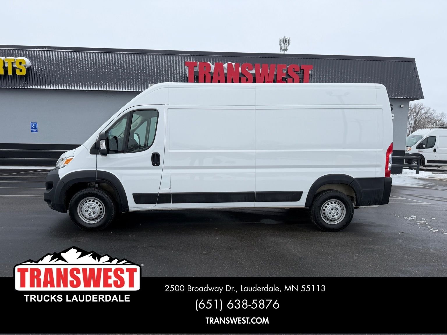 Used 2025 RAM ProMaster Cargo Van Base with VIN 3C6LRVDG4SE504690 for sale in Minneapolis, Minnesota