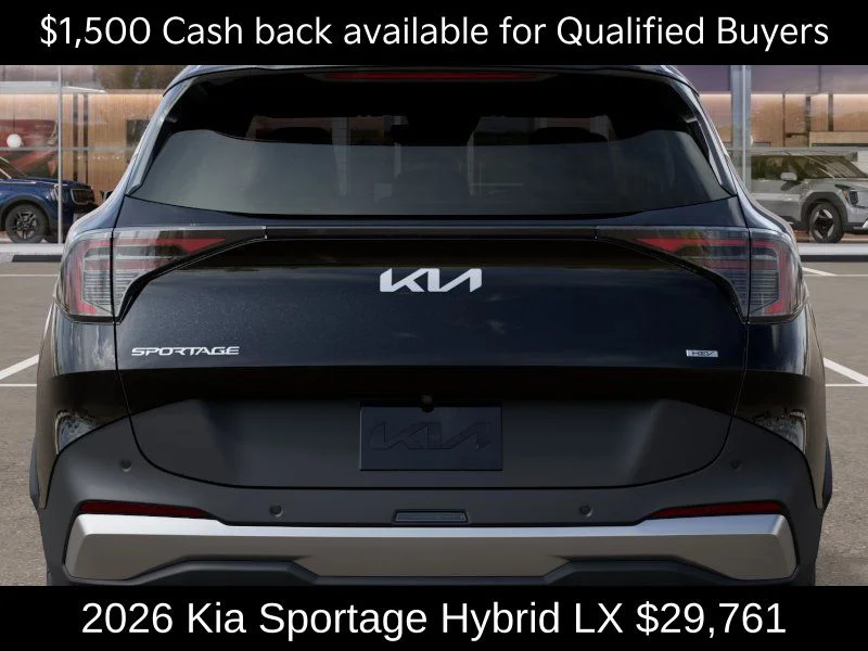 New 2026 Fusion Black Kia LX image 13
