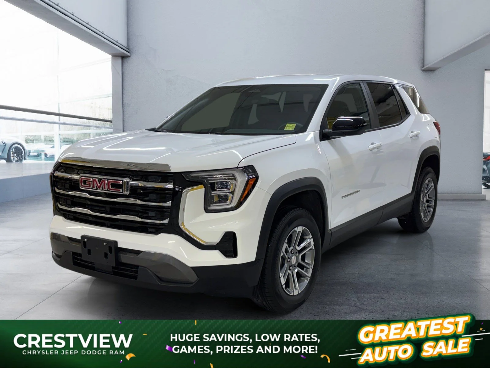 Certified Used 2026 Summit White GMC AWD Elevation image 1
