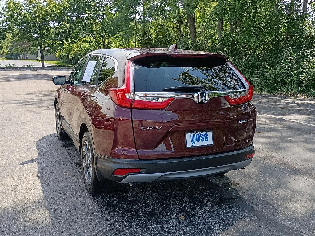 Certified Used 2018 RED Honda EX-L image 5