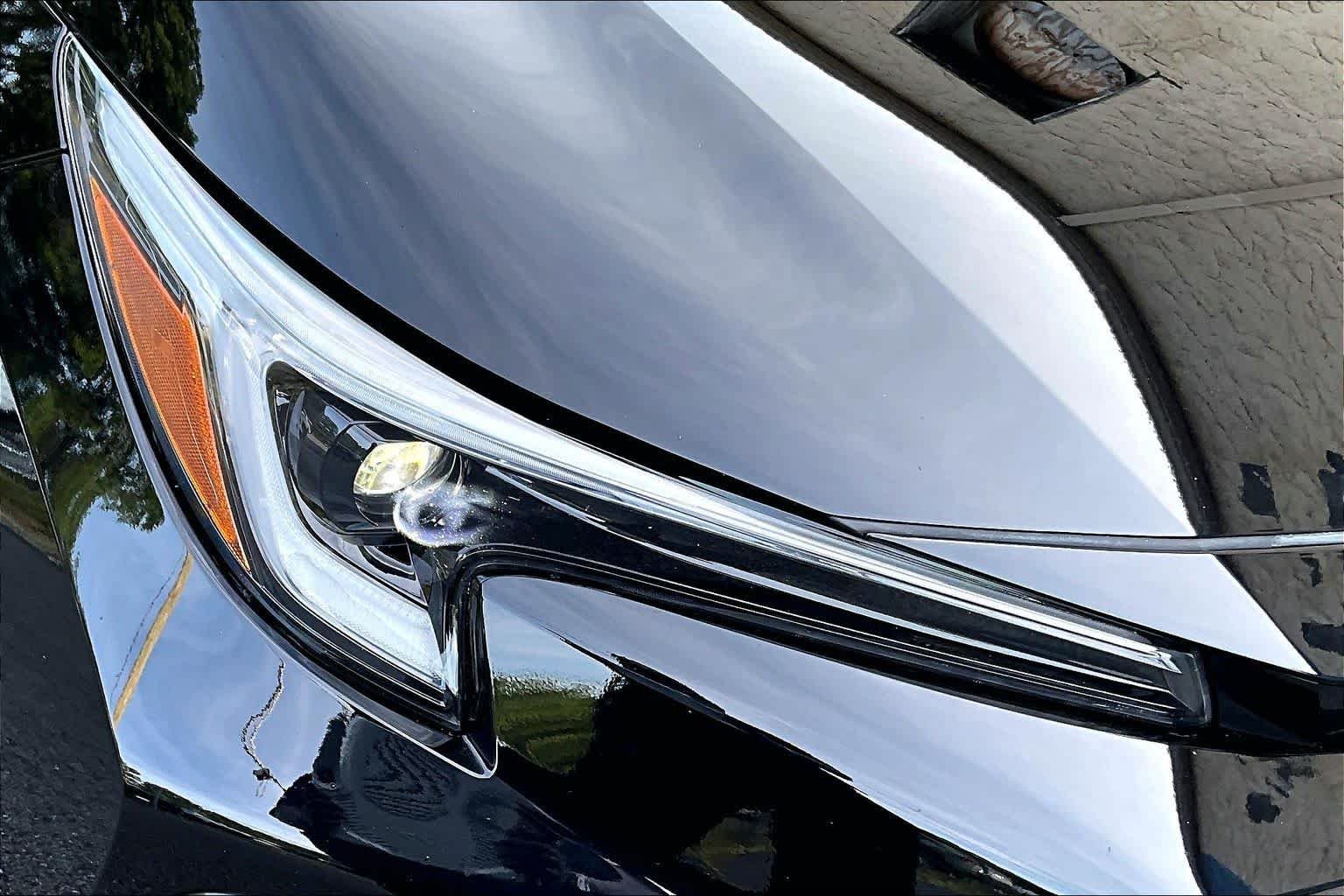 Used 2025 Midnight Black Metallic Toyota SE image 28