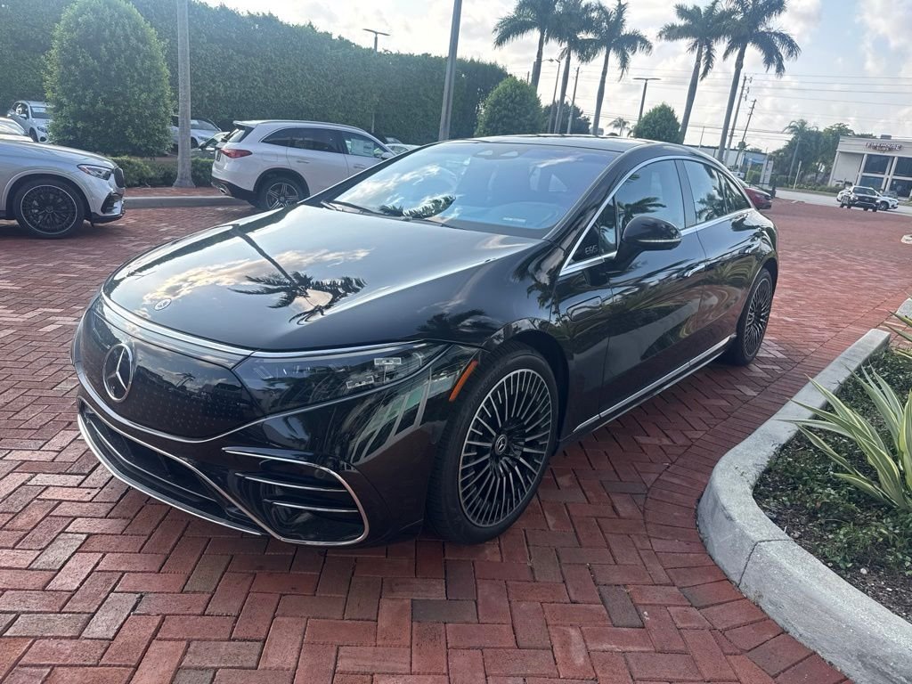 Certified 2023 Mercedes-Benz EQS Base with VIN W1KCG4EB1PA027177 for sale in West Palm Beach, FL