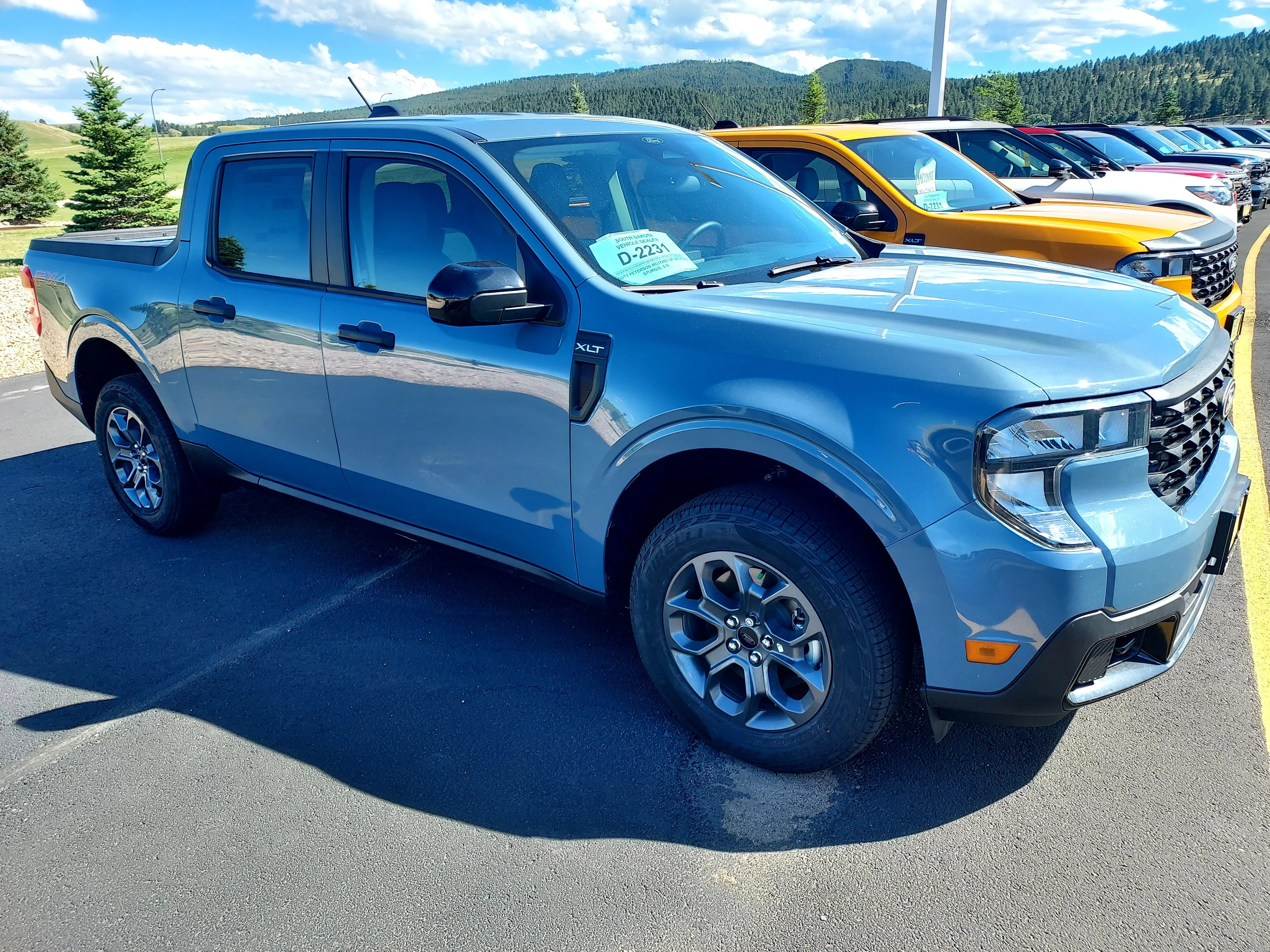New 2026 Azure Gray Metallic Tri-Coat Ford XLT image 9