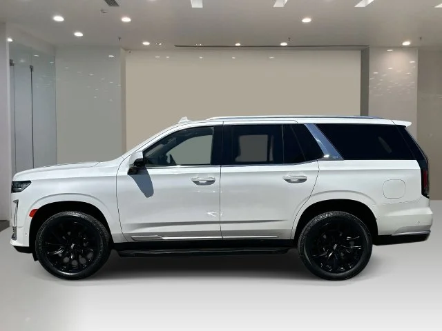 Used 2021 White Cadillac Premium Luxury image 3
