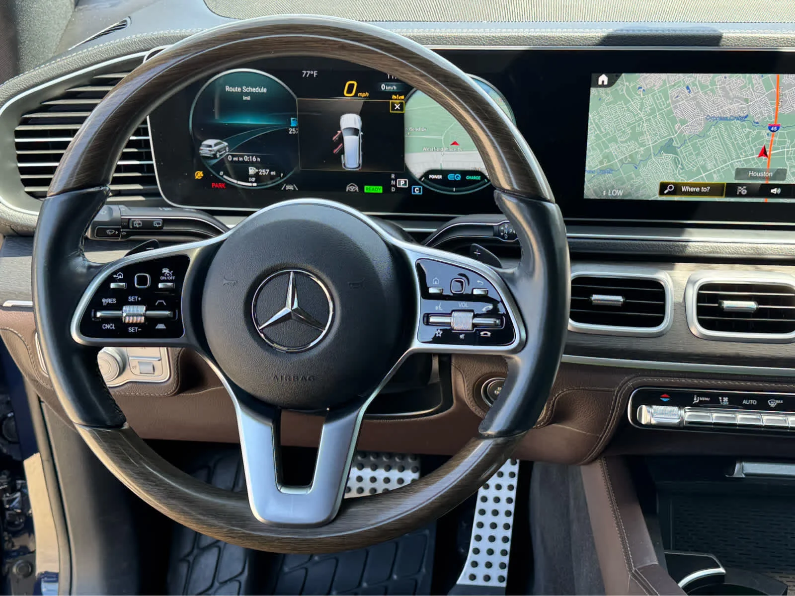 Used 2022 Lunar Blue Metallic Mercedes-Benz GLS 450 image 20