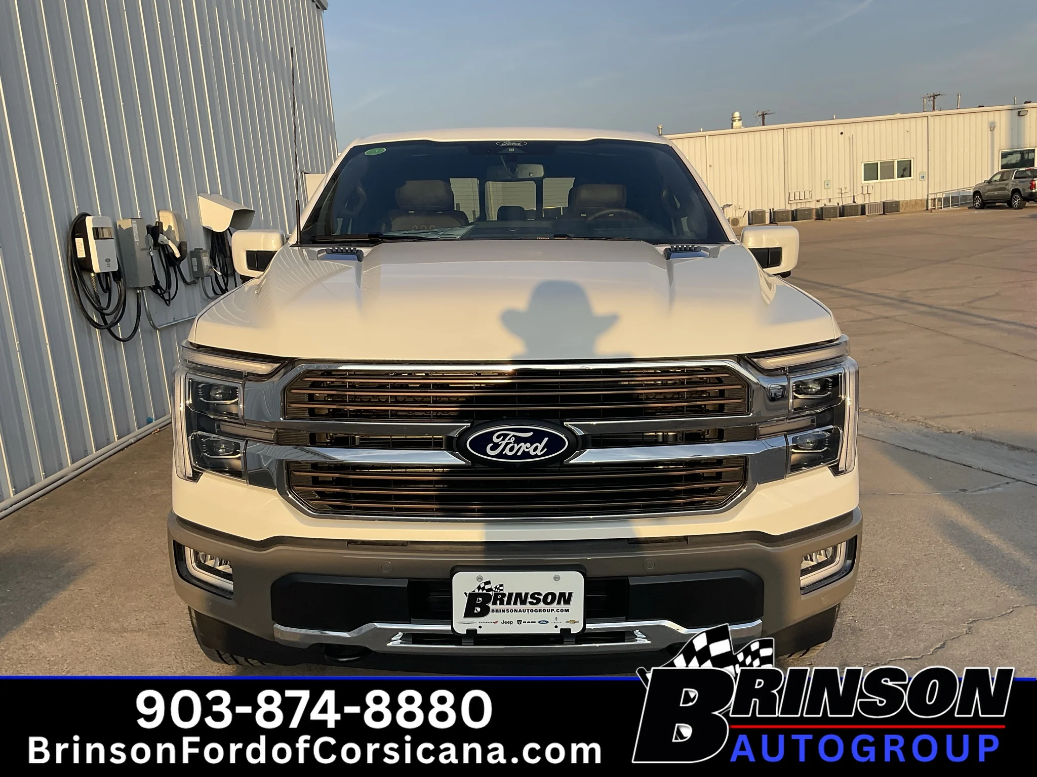 New 2026 Star White Metallic Tri-Coat Ford King Ranch® image 2