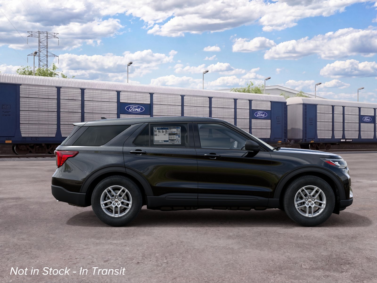 New 2027 Agate Black Metallic Ford Active image 28