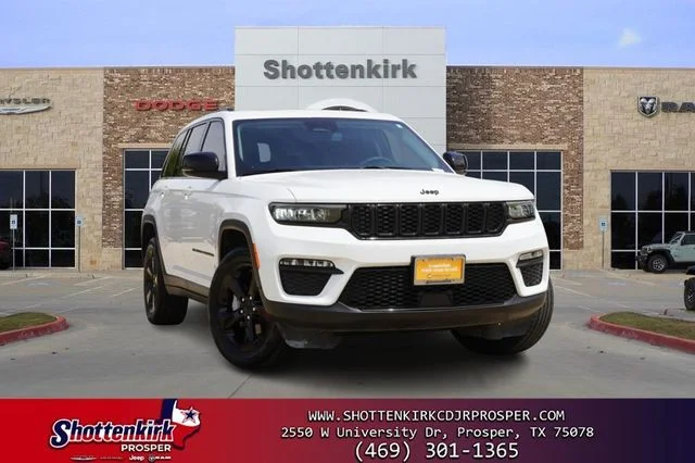 Certified Used 2024 White Jeep Limited image 1
