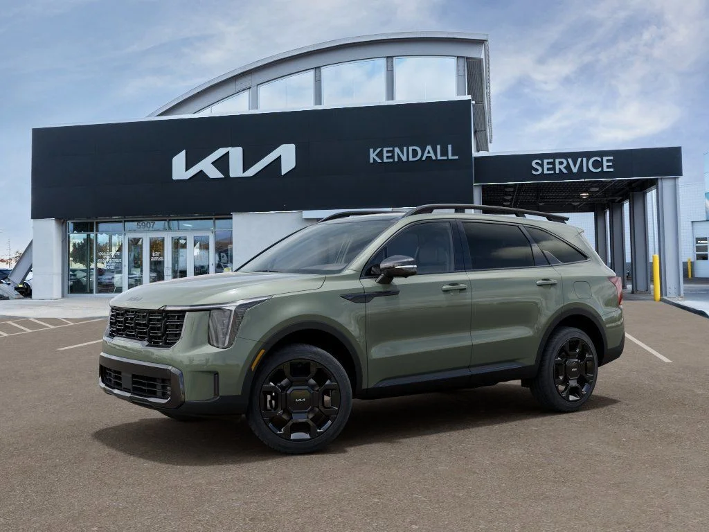 New 2026 Jungle Green Kia X-Line SX Prestige AWD image 3