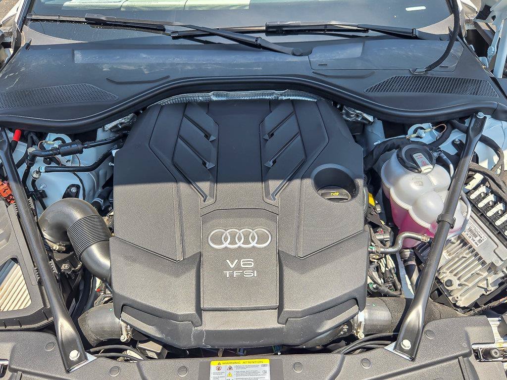 Used 2025 Glacier White Metallic Audi L 55 image 42