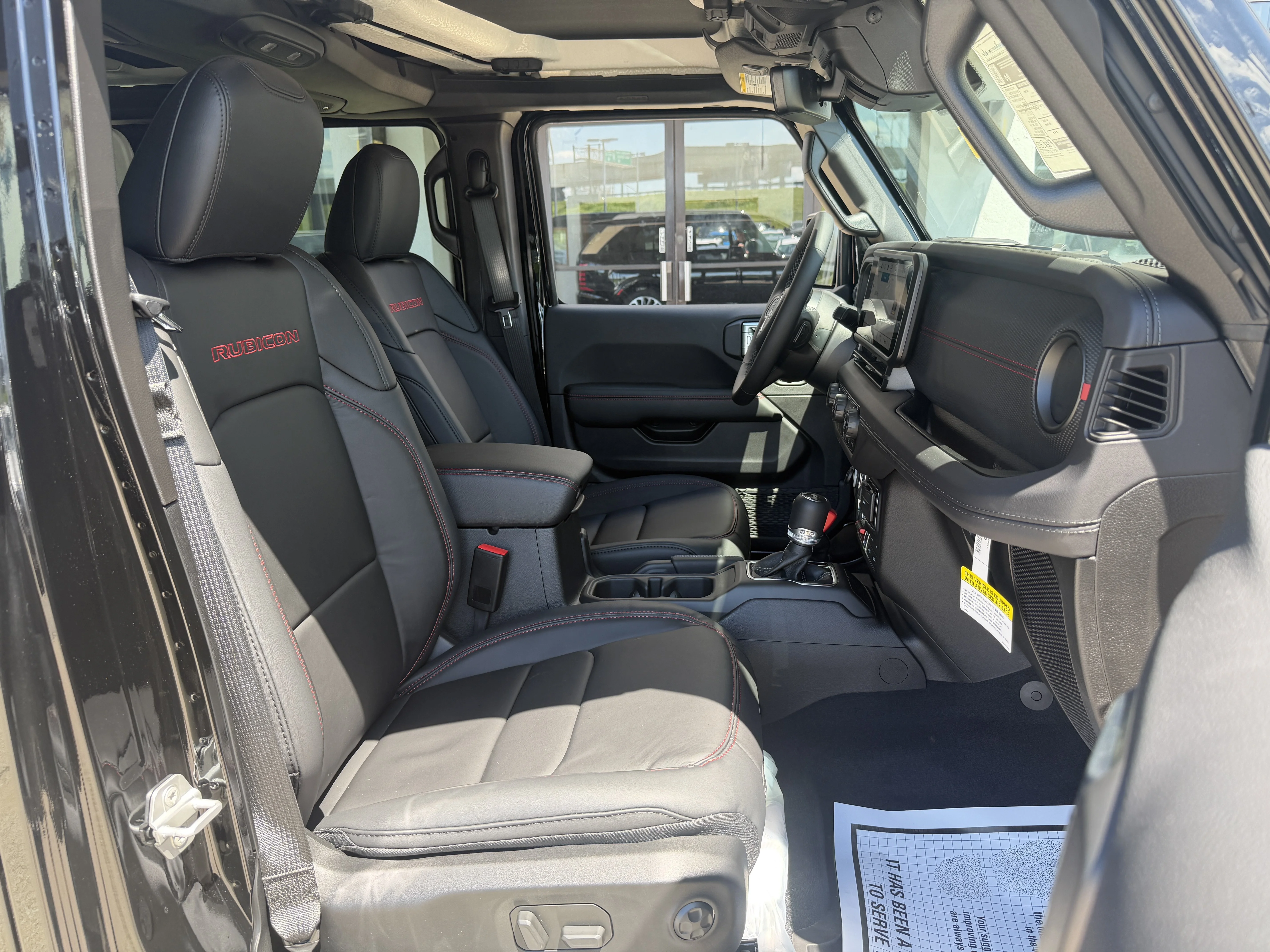 New 2026 Black Clear-Coat Exterior Paint Jeep Rubicon X image 26