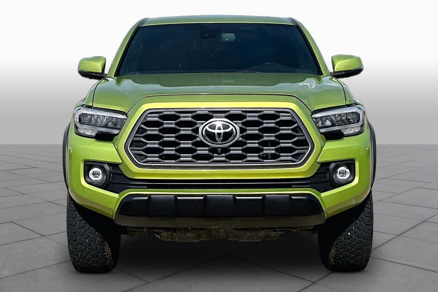 Used 2023 Electric Lime Metallic Toyota TRD Off Road image 4