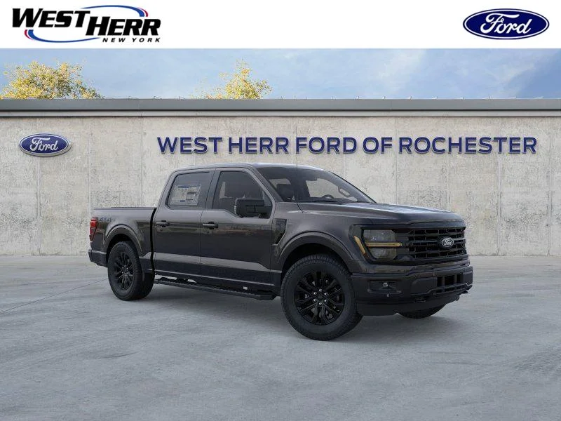 New 2026 Agate Black Metallic Ford XLT image 1
