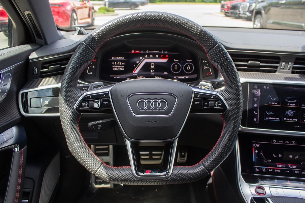 Used 2024 Mythos Black Metallic Audi 4.0T image 14