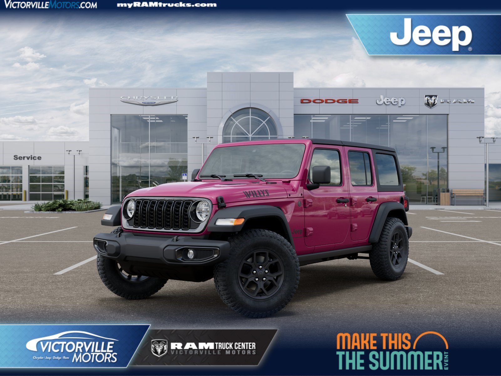 New 2026 Tuscadero Pearl-Coat Exterior Paint Jeep Willys image 1