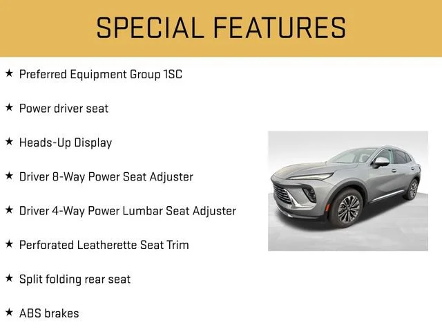Used 2024 Moonstone Gray Metallic Buick Preferred image 6