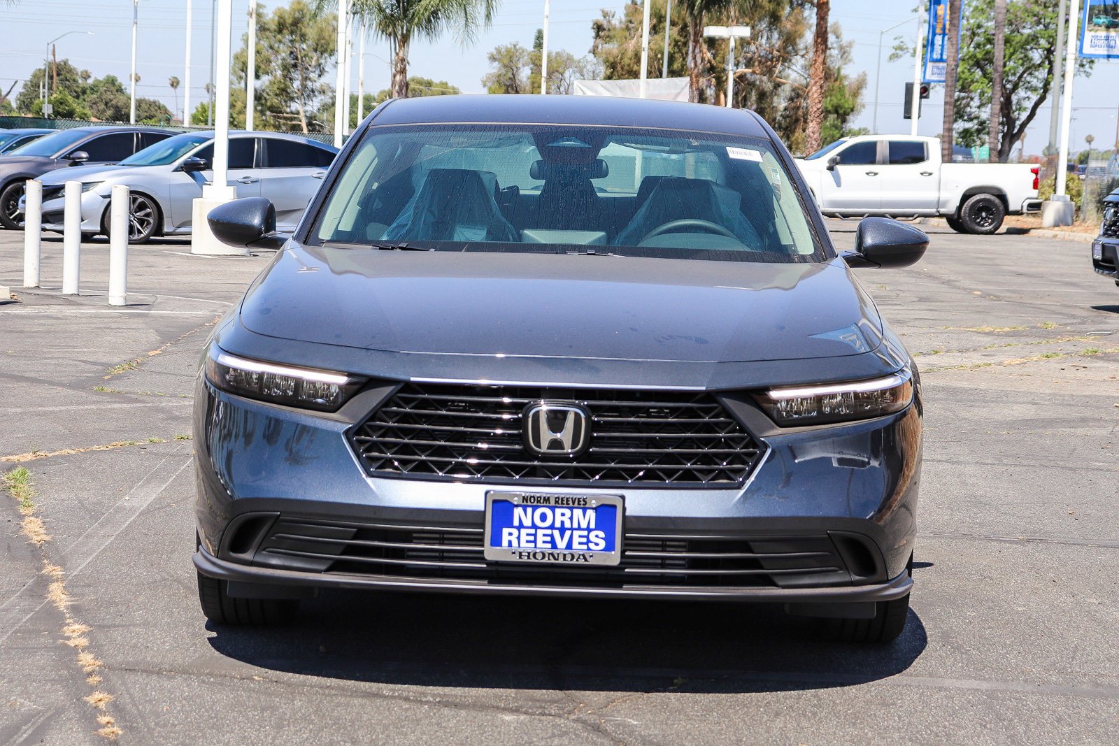 New 2026 Meteorite Gray Metallic Honda LX CVT image 2