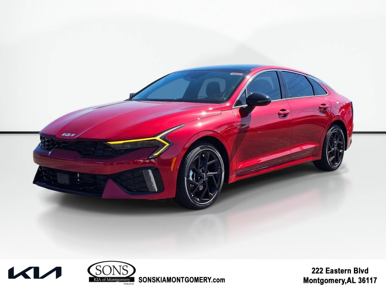 New 2026 Runway Red Kia GT-Line image 1