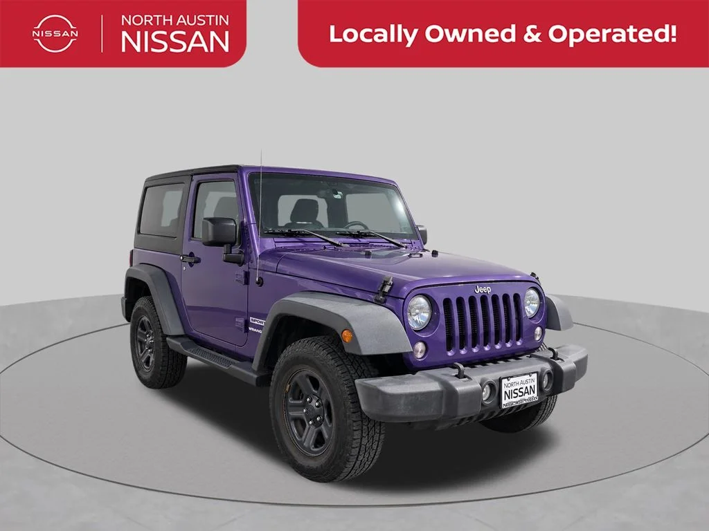 Used 2017 Purple Jeep Sport image 1