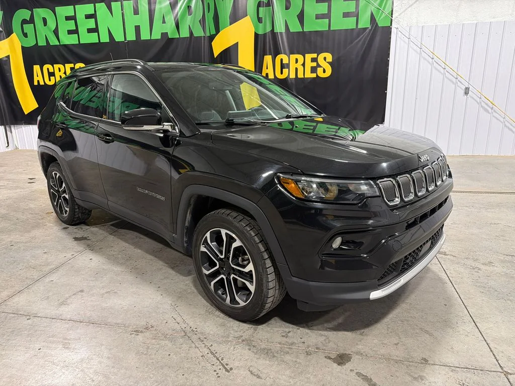 Used 2022 Jeep Compass Limited with VIN 3C4NJDCB1NT106345 for sale in White Hall, WV