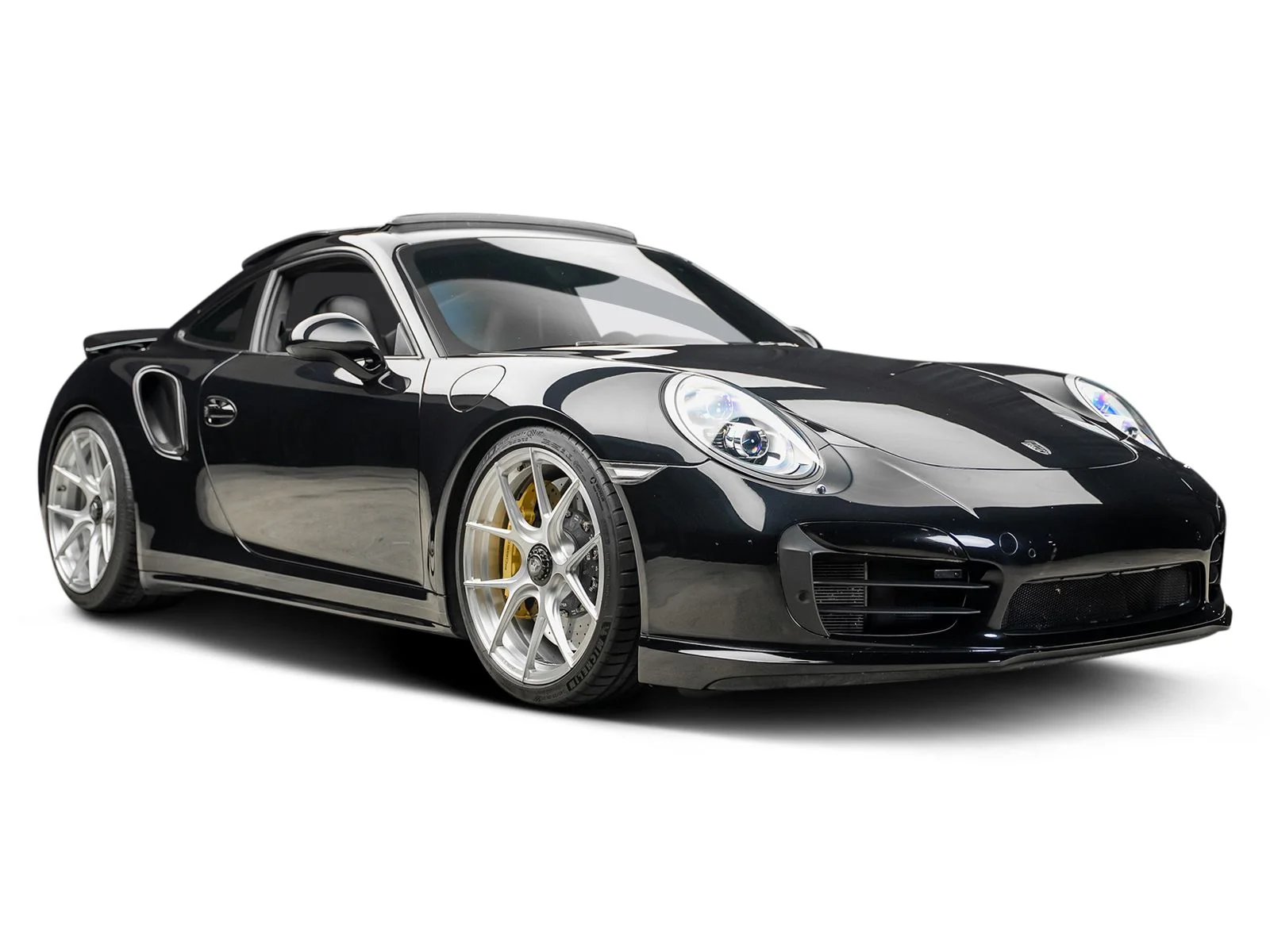 Used 2015 Black Porsche Turbo S image 7
