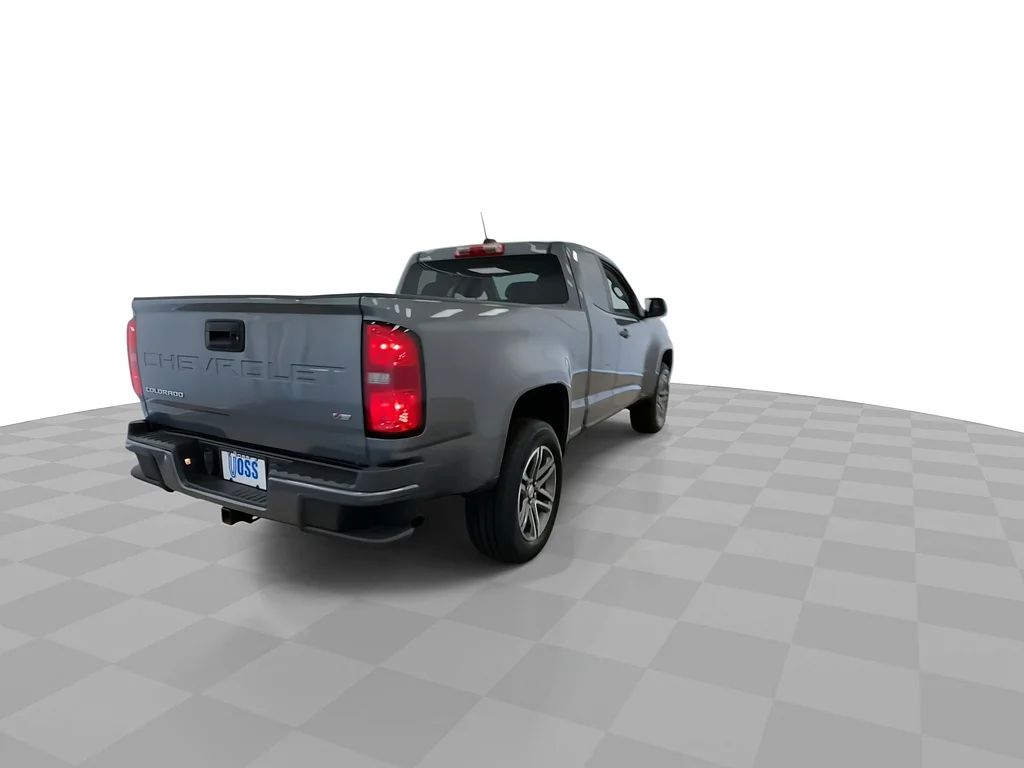 Used 2022 Satin Steel Metallic Chevrolet Work Truck image 9