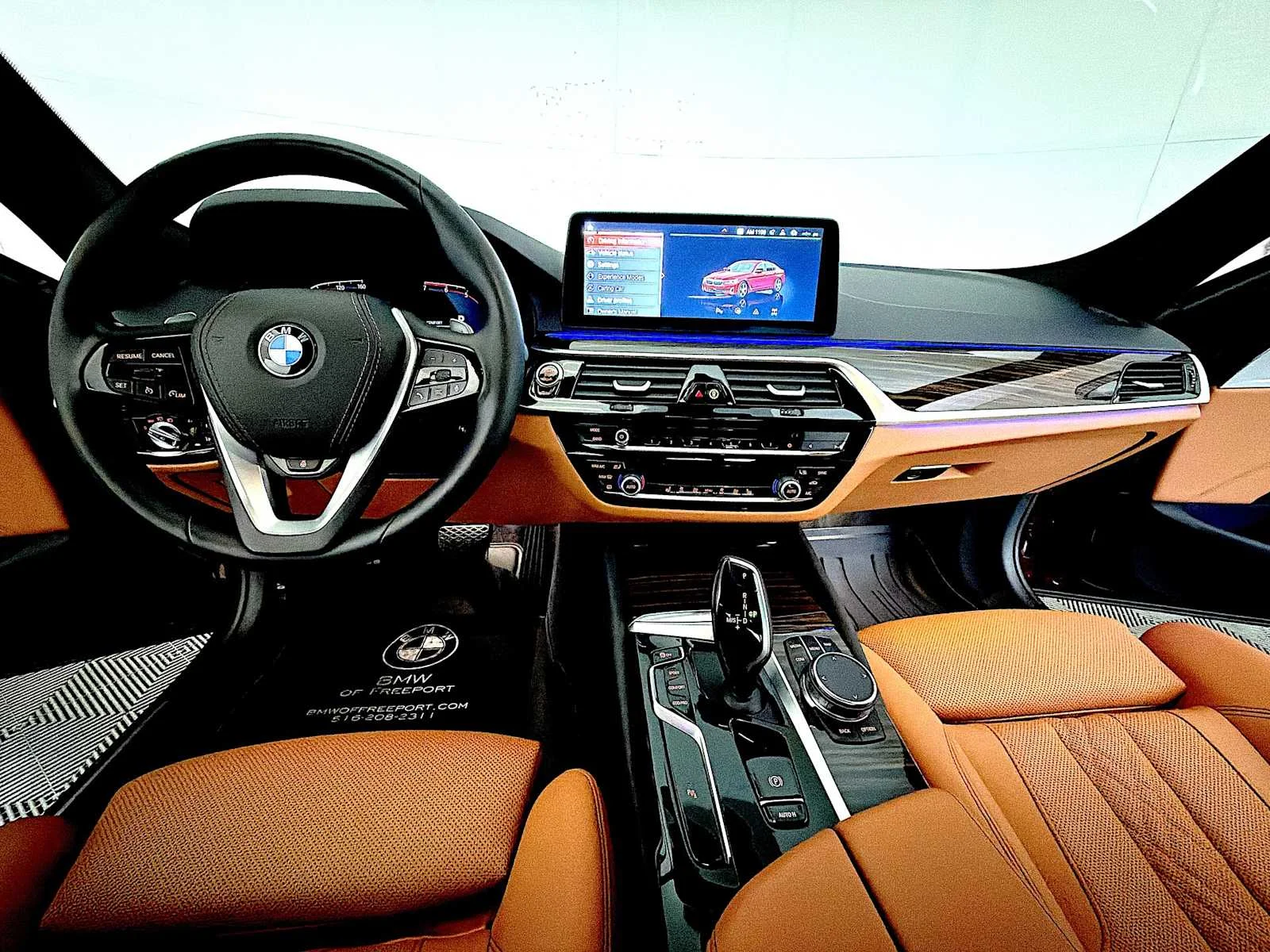 Used 2023 Aventurin Red Metallic BMW 530i xDrive image 12