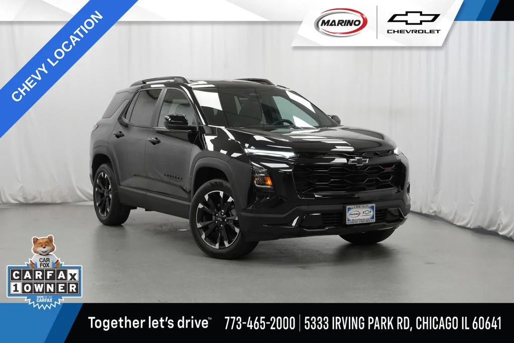 Used 2025 Mosaic Black Metallic Chevrolet RS image 1