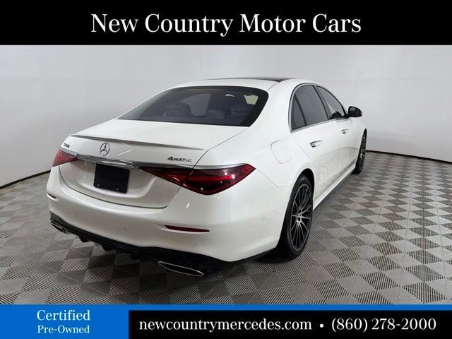 Certified Used 2021 White Mercedes-Benz S 580 image 7