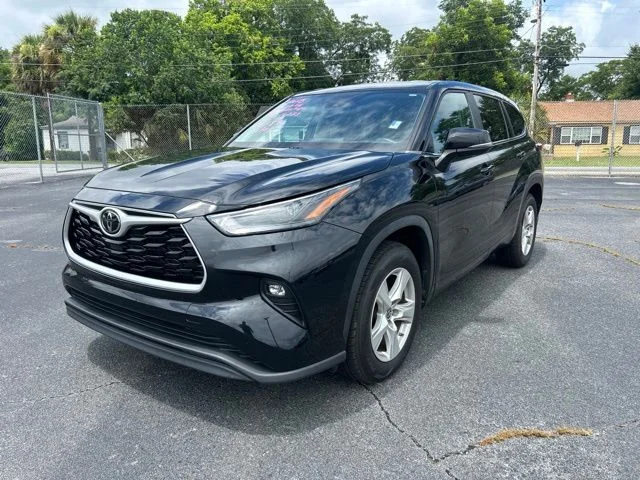 Used 2023 Black Toyota LE image 1