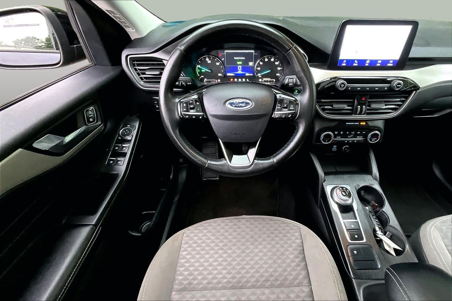Used 2021 Antimatter Blue Ford SE Hybrid image 6