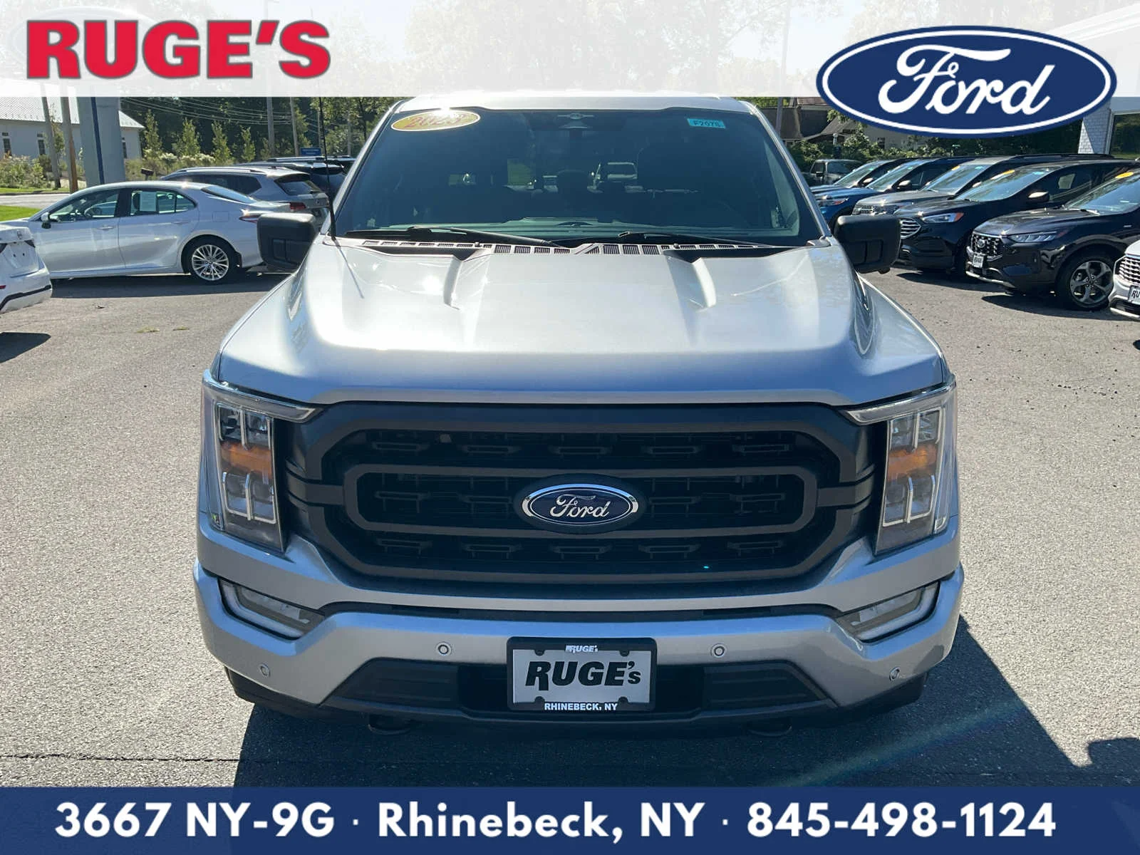 Used 2023 Iconic Silver Ford XLT image 6