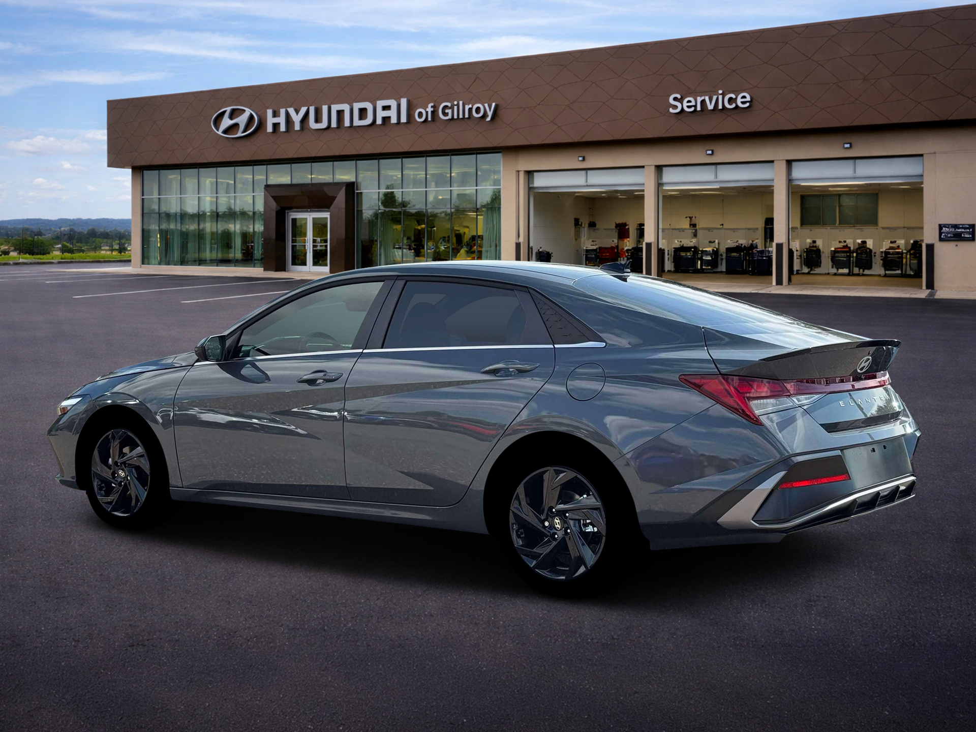 New 2026 Gray Hyundai SEL Sport Premium image 4