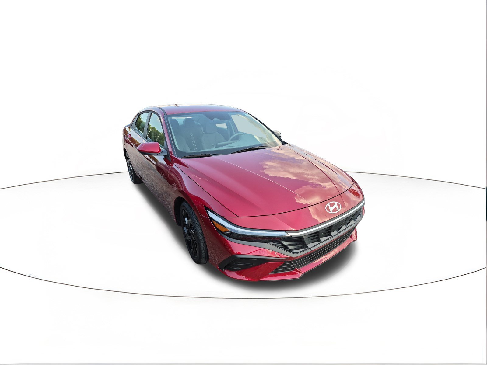 Used 2026 Ultimate Red Hyundai SEL Sport image 1