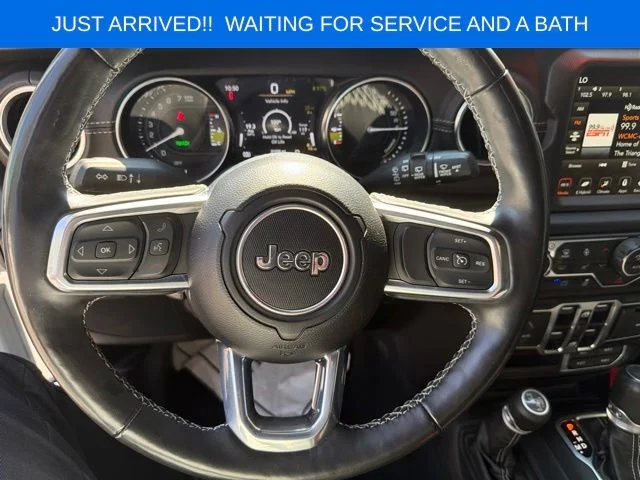 Used 2022 White Jeep Unlimited Sahara 4xe image 19