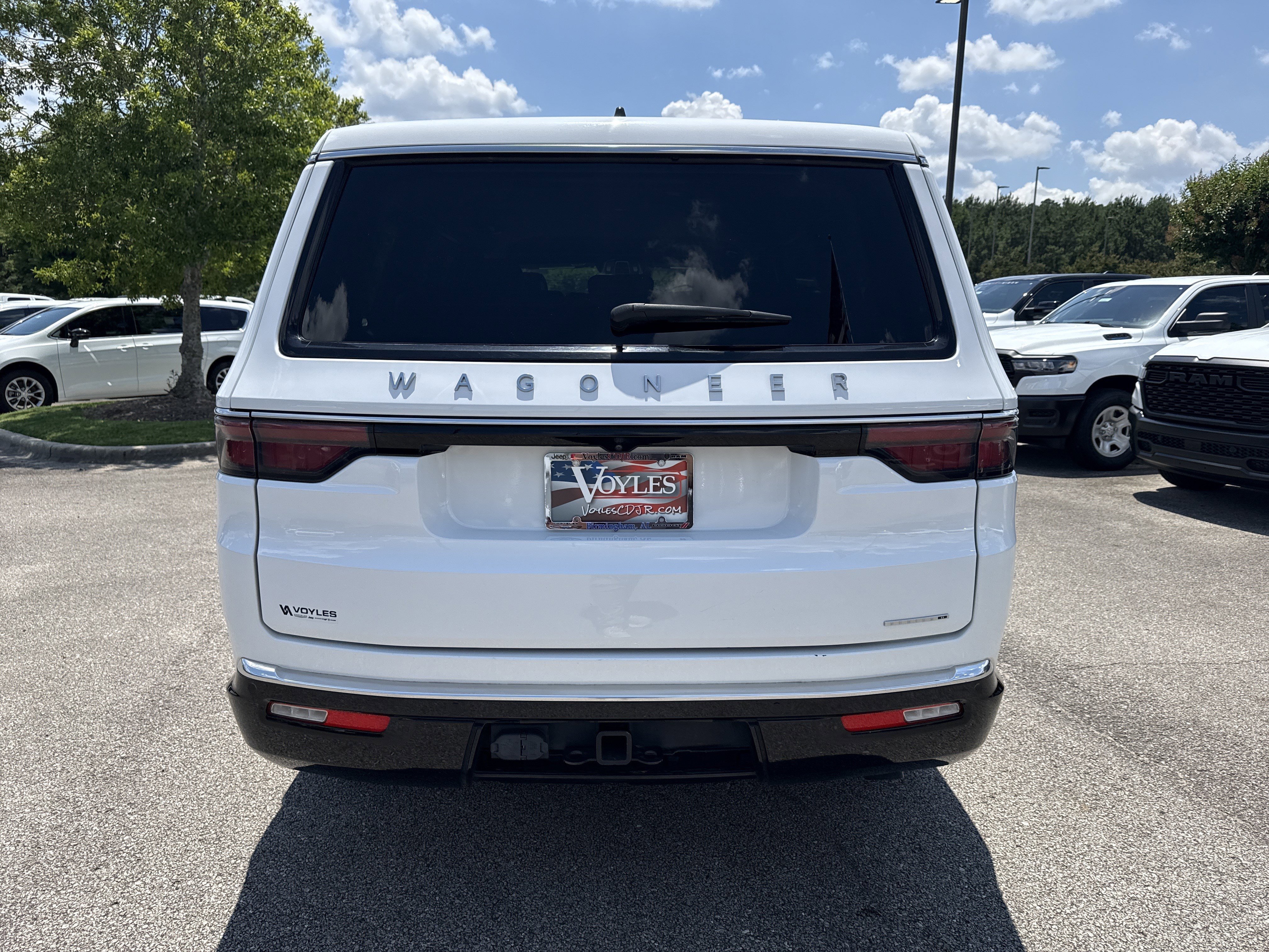 Used 2024 Bright White Clearcoat Jeep Series II image 6