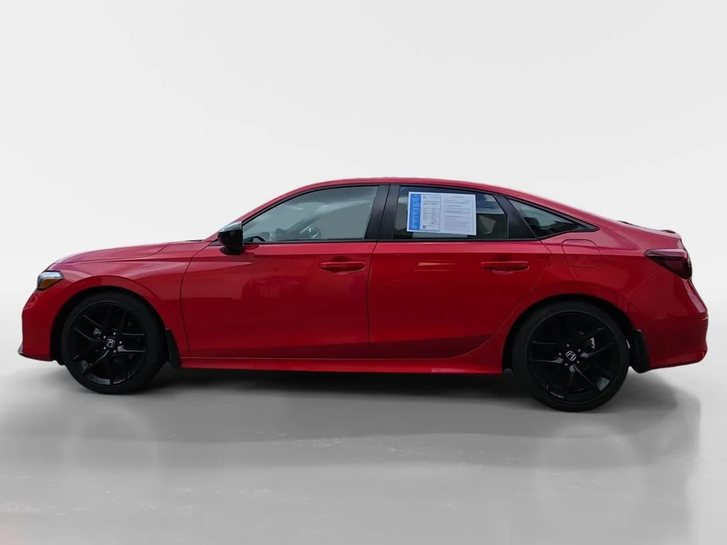 Certified Used 2025 Rallye Red Honda 4D SPORT image 7