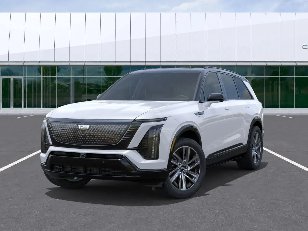 New 2027 Vibrant White Tricoat Cadillac Sport image 6
