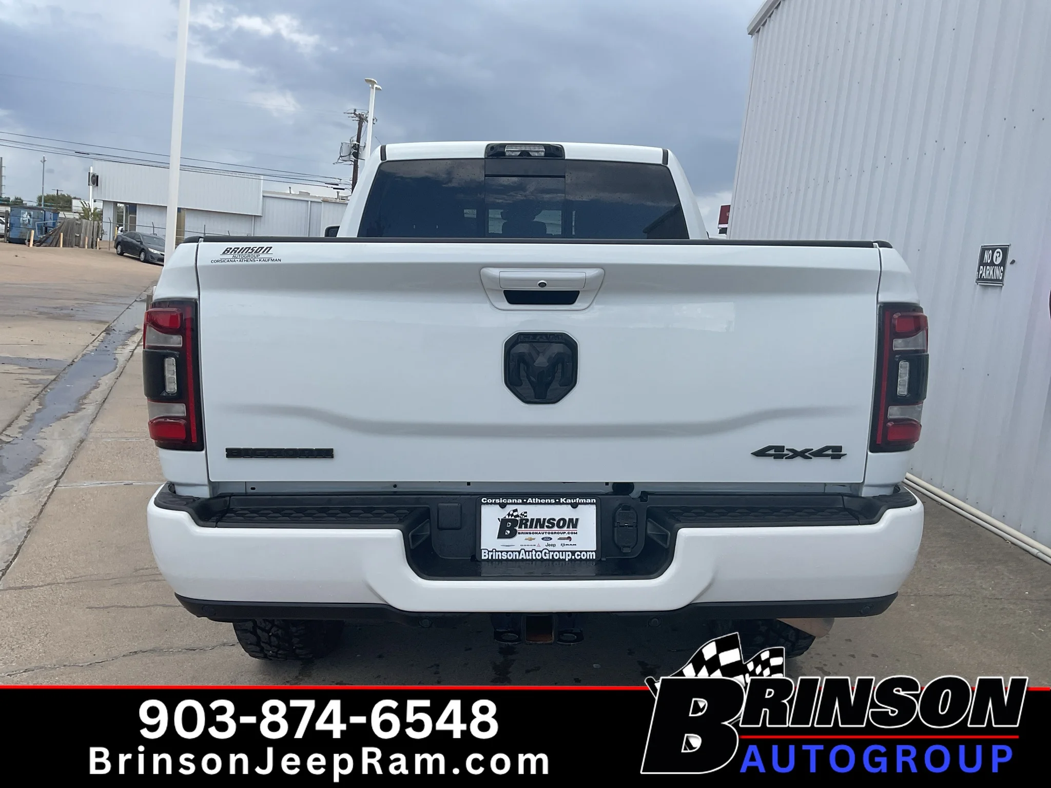 Used 2024 Bright White Clearcoat Ram Big Horn image 6