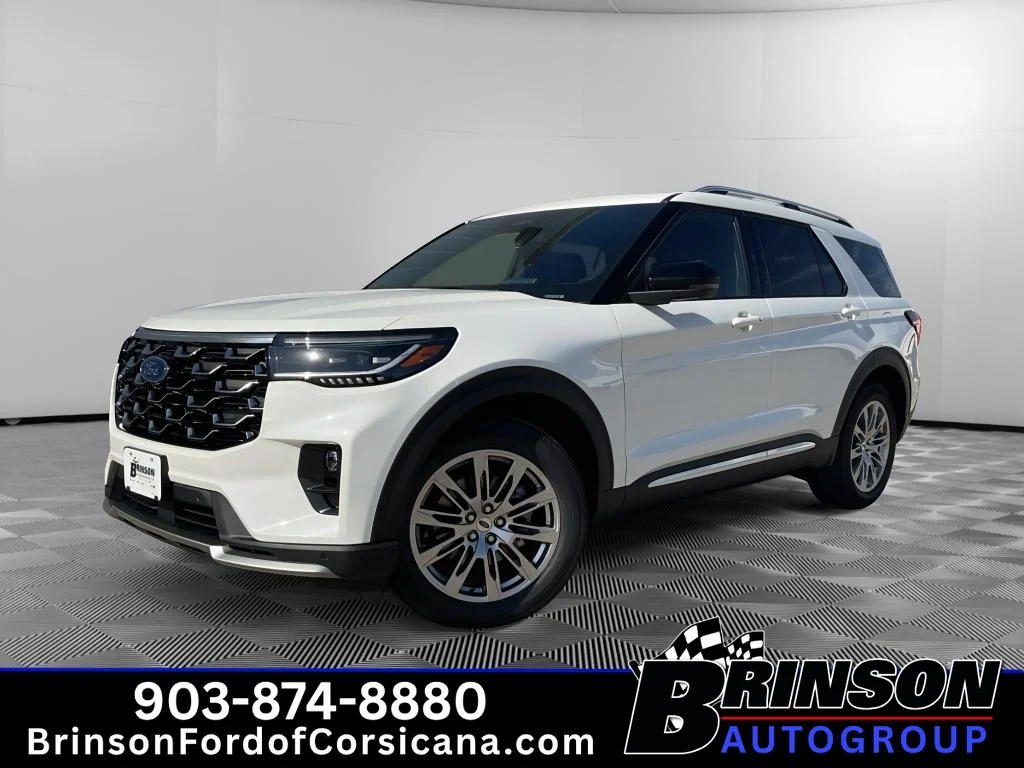 New 2026 White Ford Platinum image 1
