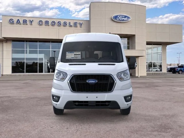 New 2025 Oxford White Ford Passenger Van XLT image 6