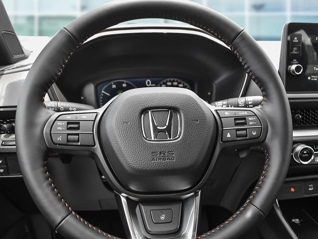 New 2026 Meteoroid Gray Metallic Honda EX-L HYBRID Comfort and efficiency — beautifully c image 13