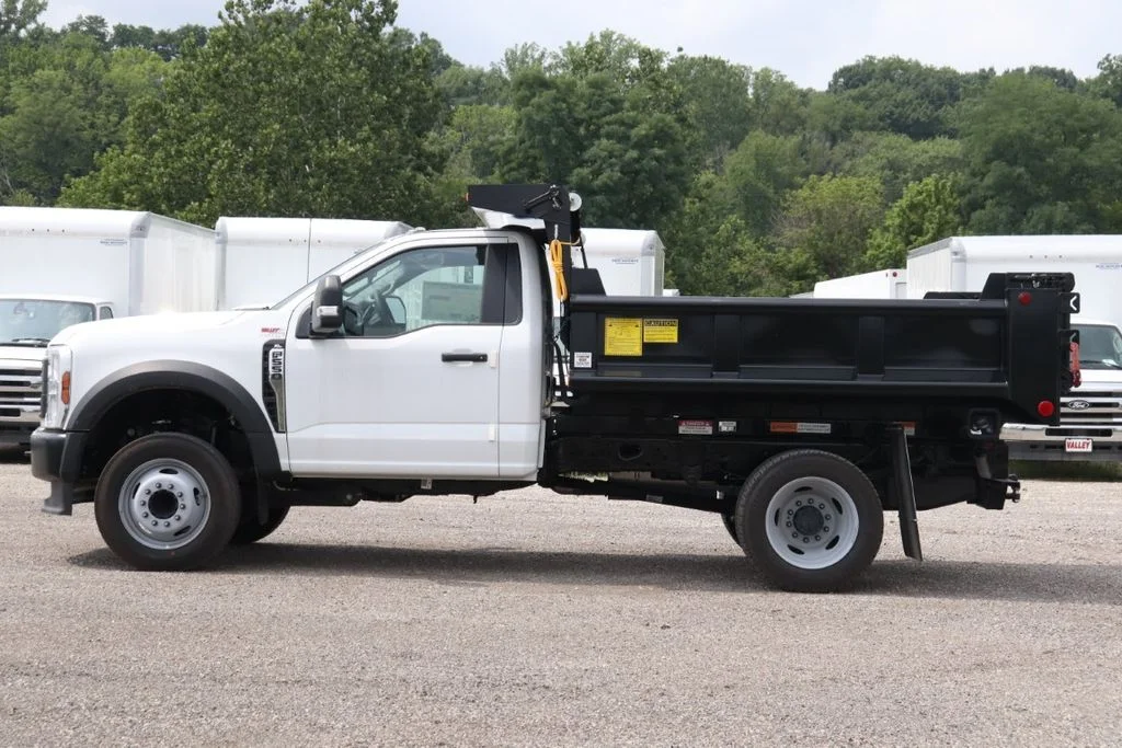 New 2026 White Ford XL Dump Truck image 6