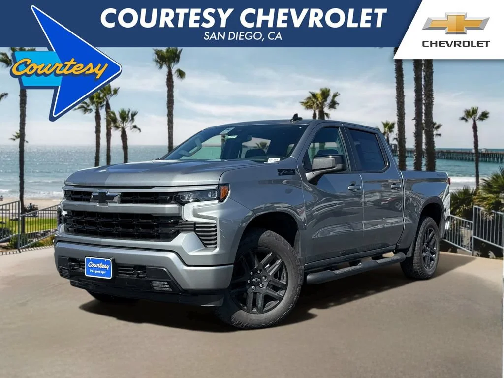 New 2026 Sterling Gray Metallic Chevrolet RST image 1